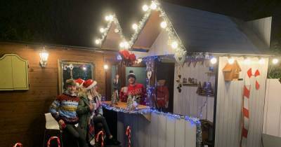 Joiner builds Christmas Markets in his garden for his wife and kids - www.manchestereveningnews.co.uk