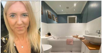 Homebuyer quoted £1,400 to refit drab bathroom transforms it with budget buys from Argos, Dunelm and Etsy - www.manchestereveningnews.co.uk