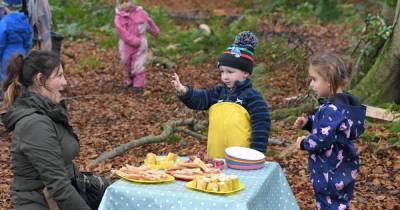 Kids enjoy the wonder of the woods at new nursery - www.dailyrecord.co.uk