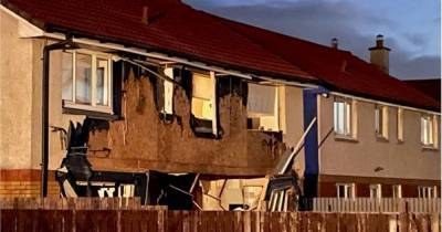 Lanarkshire gas explosion sees two people hospitalised in horror blast - www.dailyrecord.co.uk