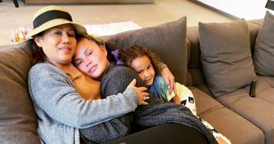 Chrissy Teigen Hugs Mom and Daughter Luna After ‘Hardest 4 Days of My Life’ - www.usmagazine.com
