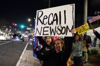 Southern California Stay-At-Home Curfew Draws Protests But No Police Actions - deadline.com - California - county Huntington