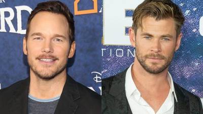 Chris Pratt jokes Chris Hemsworth needs to gain '25 lbs' before he'll appear on-screen with him in 'Thor 4' - www.foxnews.com