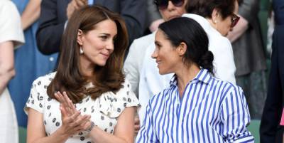 Inside Meghan Markle and a 'Guarded' Kate Middleton's First Private Meeting - www.elle.com
