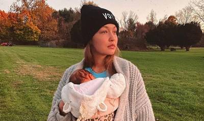 Gigi Hadid Shares New Photos with Her Baby Girl While Decorating For Christmas! - www.justjared.com