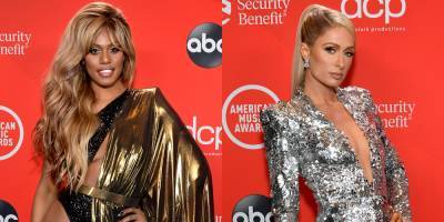 Laverne Cox, Paris Hilton, & More Glam Ladies Presented at the American Music Awards 2020 - www.justjared.com - Los Angeles - USA
