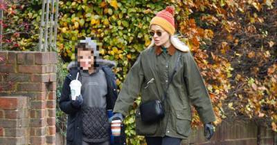 Holly Willoughby looks radiant as she steps out with son Harry, 11, following coronavirus scare - www.ok.co.uk