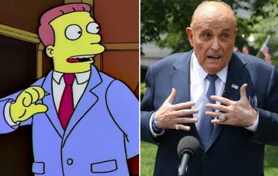 ‘The Simpsons’ showrunner thinks comparing Rudy Giuliani to Lionel Hutz is unfair - www.nme.com - USA