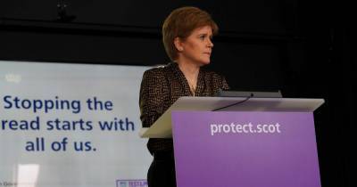 Nicola Sturgeon says Hogmanay lockdown rules unlikely to be eased - www.dailyrecord.co.uk
