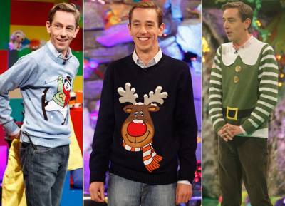 Deck the halls with Late Late Toy Show jumpers! Revisit Ryan Tubridy’s best ones - evoke.ie - Ireland