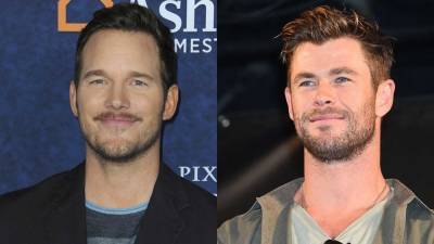 Chris Pratt Jokes Chris Hemsworth Should Stop Working Out After Signing Onto Next 'Thor' - www.etonline.com