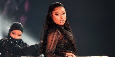 Megan Thee Stallion Preached a Rousing Message of Body Positivity at the American Music Awards - www.harpersbazaar.com - USA