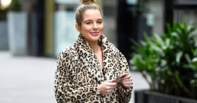 Pregnant Helen Flanagan looks chic in animal print coat as she steps out ahead of third child's arrival - www.ok.co.uk - Manchester