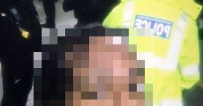 'Man got put in cuffs and £200 fine': Moment police shut down 'large gathering' at industrial unit in Cheetham Hill - www.manchestereveningnews.co.uk - Manchester
