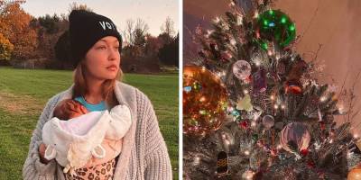 Gigi Hadid Shares New Photos of Her 'Bestie' Baby Girl and Her Decked-Out Home for Christmas - www.elle.com