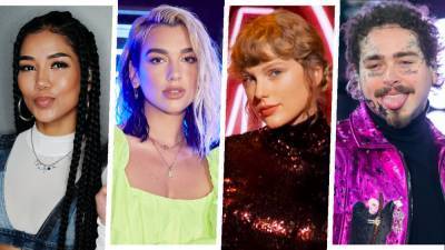 Taylor Swift - Dua Lipa - Post Malone - Jacob Collier - GRAMMYs 2021: Listen to the Album of the Year Nominees - etonline.com