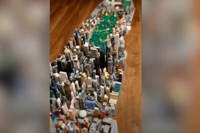 Teen builds incredible Manhattan replica out of Legos - nypost.com