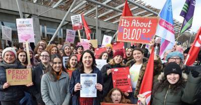 Scotland is first country in world to end period poverty after MSP Monica Lennon leads campaign - www.dailyrecord.co.uk - Scotland