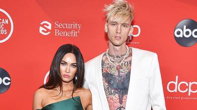 Megan Fox Debuts New Tattoo At AMAs Fans Are Convinced It’s A Tribute To Machine Gun Kelly - hollywoodlife.com - USA