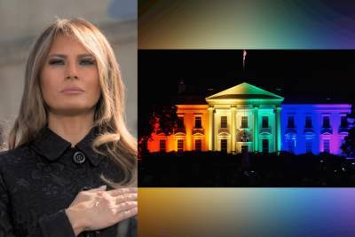 “Too little too late”: Melania Trump slammed for trying to light White House in rainbow colors - www.metroweekly.com - Washington