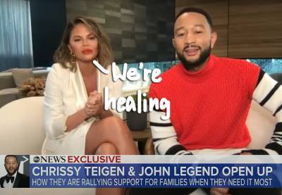 Chrissy Teigen & John Legend Open Up About Feeling 'Complete & Utter Grief' After Pregnancy Loss (Video) - perezhilton.com