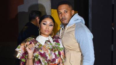 Nicki Minaj and Kenneth Petty Pack on PDA After Welcoming Son -- See the Pics! - www.etonline.com
