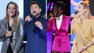 'The Voice' 4-Way Knockout: Taryn Papa, Julia Cooper, Larriah Jackson & Ryan Gallagher Face Off for Live Shows - www.etonline.com