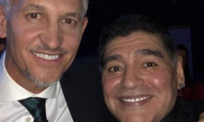Gary Lineker leads celebrity tributes to Diego Maradona after death at 60 - hellomagazine.com - Argentina