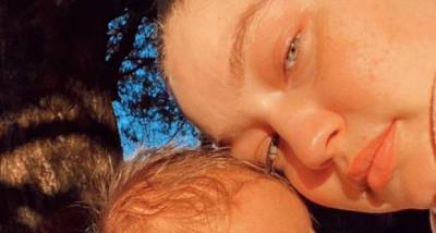 Gigi Hadid shares ANOTHER selfie with her baby girl! Karlie Kloss & Lily Aldridge leave hearts on the pic - www.pinkvilla.com
