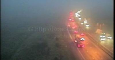 Long delays on the M62 after two lanes closed due to vehicle fire - www.manchestereveningnews.co.uk