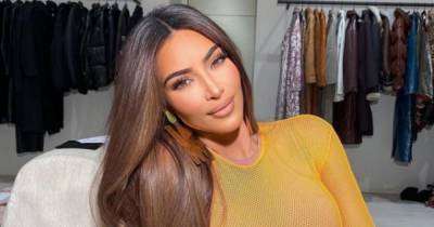 Kim Kardashian turns her hair bright red and looks unrecognisable in stunning hair transformation - www.ok.co.uk