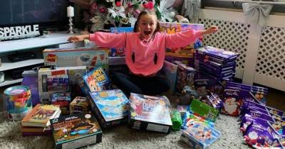 The eight-year-old on a mission to donate as many presents as she can to less fortunate kids this Christmas... inspired by a certain Manc footy star - www.manchestereveningnews.co.uk - Manchester