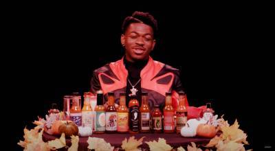 Lil Nas X Goes For The Biggest Last Dab Ever On ‘Hot Ones’ - etcanada.com - city Santa Claus