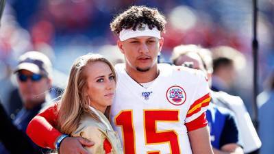 Patrick Mahomes’ Fiancee Brittany Matthews Shows Off Baby Bump During Pregnancy Workout - hollywoodlife.com - county Patrick - Kansas City