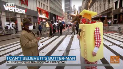 ‘Butter Man’ Is Back For Round 2 In His Fun Feud With Al Roker At Thanksgiving Day Parade - etcanada.com