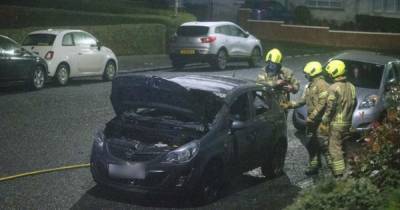Car torched on Scots street in early morning targeted attack as cops launch probe - www.dailyrecord.co.uk - Scotland