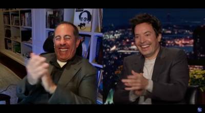 Jerry Seinfeld Makes Jimmy Fallon Do ‘The Seinfeld Challenge’ On ‘The Tonight Show’ - etcanada.com