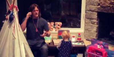 Diane Kruger Shares Adorable Video of Norman Reedus Singing With Their Daughter on Thanksgiving - www.justjared.com