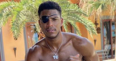 Love Island's Theo Campbell launches legal case against Ibiza club after Champagne cork split his eye - www.ok.co.uk