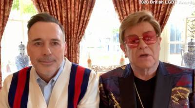 Elton John And David Furnish Give Heartfelt Speech During British LGBT Awards: ‘Say It Loud, I’m Gay And I’m Proud’ - etcanada.com - Britain
