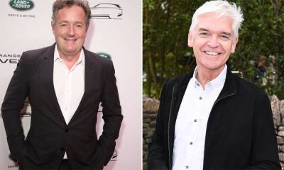 Phillip Schofield makes cheeky jibe at Piers Morgan - and he had the best reaction - hellomagazine.com