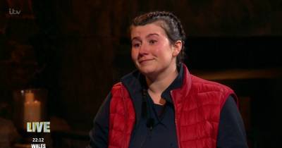 Hollie Arnold breaks down into tears as she's first to leave I'm A Celebrity...Get Me Out Of Here! - www.ok.co.uk
