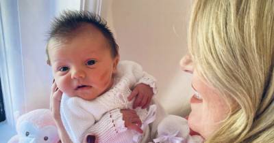 Billi Mucklow asks her fans for advice as two month old baby girl Marvel is suffering from Colic - www.ok.co.uk