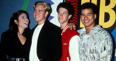 The New ‘Saved By the Bell’ Cast Has a Lot to Say About Mark-Paul Gosselaar’s ’90s Style - www.usmagazine.com