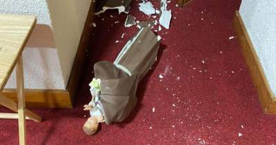 Sick intruders smash holy statue during rampage at Scottish church - www.dailyrecord.co.uk - Scotland