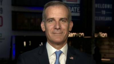 BLM supporters continue to protest Biden's consideration of LA Mayor Garcetti for cabinet - www.foxnews.com - Los Angeles
