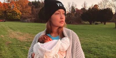 Gigi Hadid Gives Her Baby Girl a Kiss in Adorable New Photo - www.cosmopolitan.com - Netherlands
