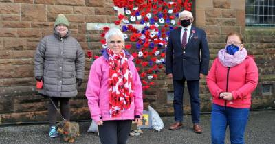 Castle Douglas residents create stunning poppy tribute ahead of Remembrance Sunday - www.dailyrecord.co.uk