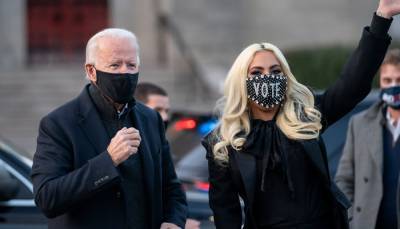 Lady Gaga Joins Joe Biden in Pittsburgh for Final Day of Campaigning Before Election Day - www.justjared.com - Pennsylvania - city Pittsburgh, state Pennsylvania
