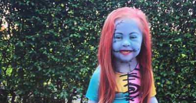 Little Scots girl with Down's syndrome celebrates Halloween with a different costume every day - www.dailyrecord.co.uk - Scotland
